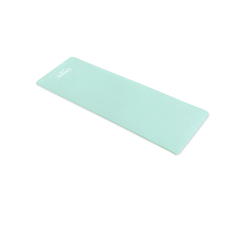 Килимок для фітнесу  Queenfit NBR 1,5 см turquoise - фото №6
